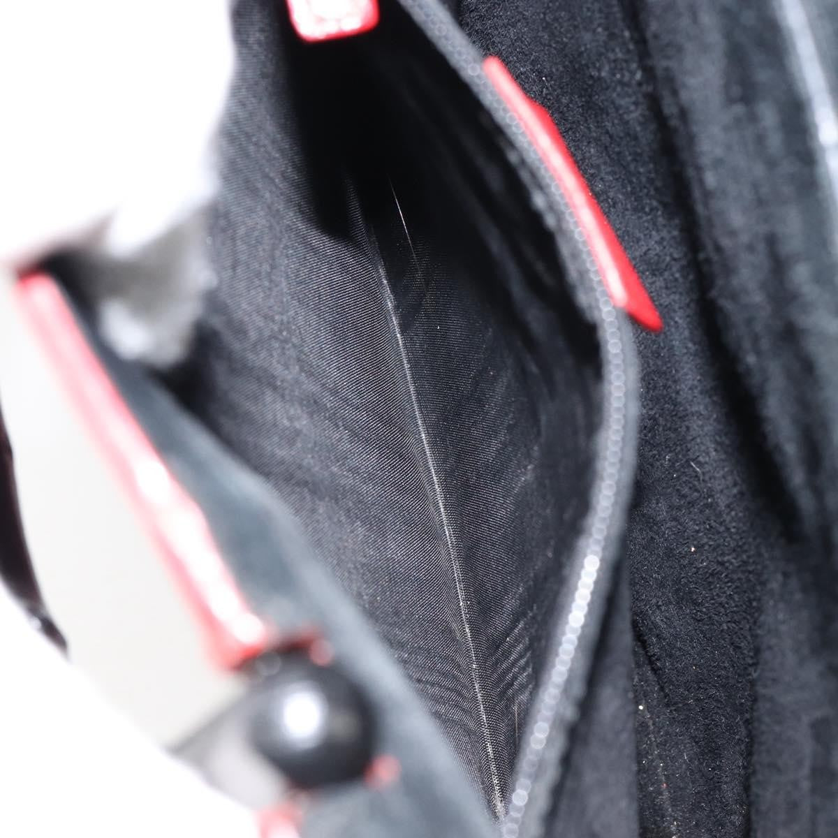 Gucci Vintage Bamboo Handle Bag Leather, RED, LEATHER, Handbag