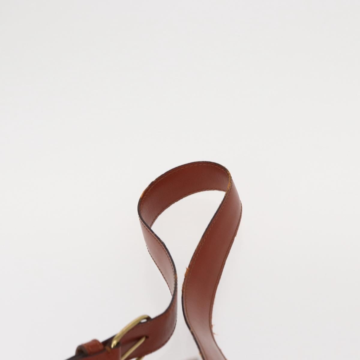 Louis Vuitton Vintage Sac d'Epaule Handbag Epi Leather, BROWN, LEATHER, Shoulder bag