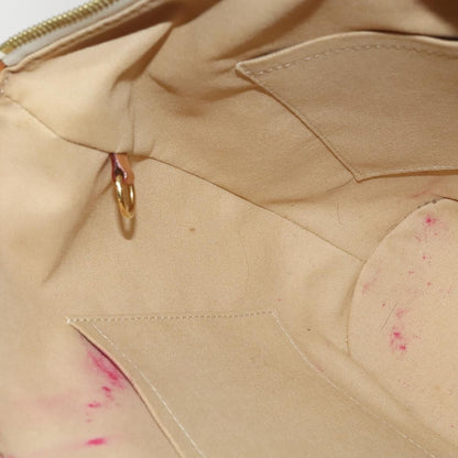 Louis Vuitton Riviera Handbag Damier, WHITE, CANVAS, Tote bag