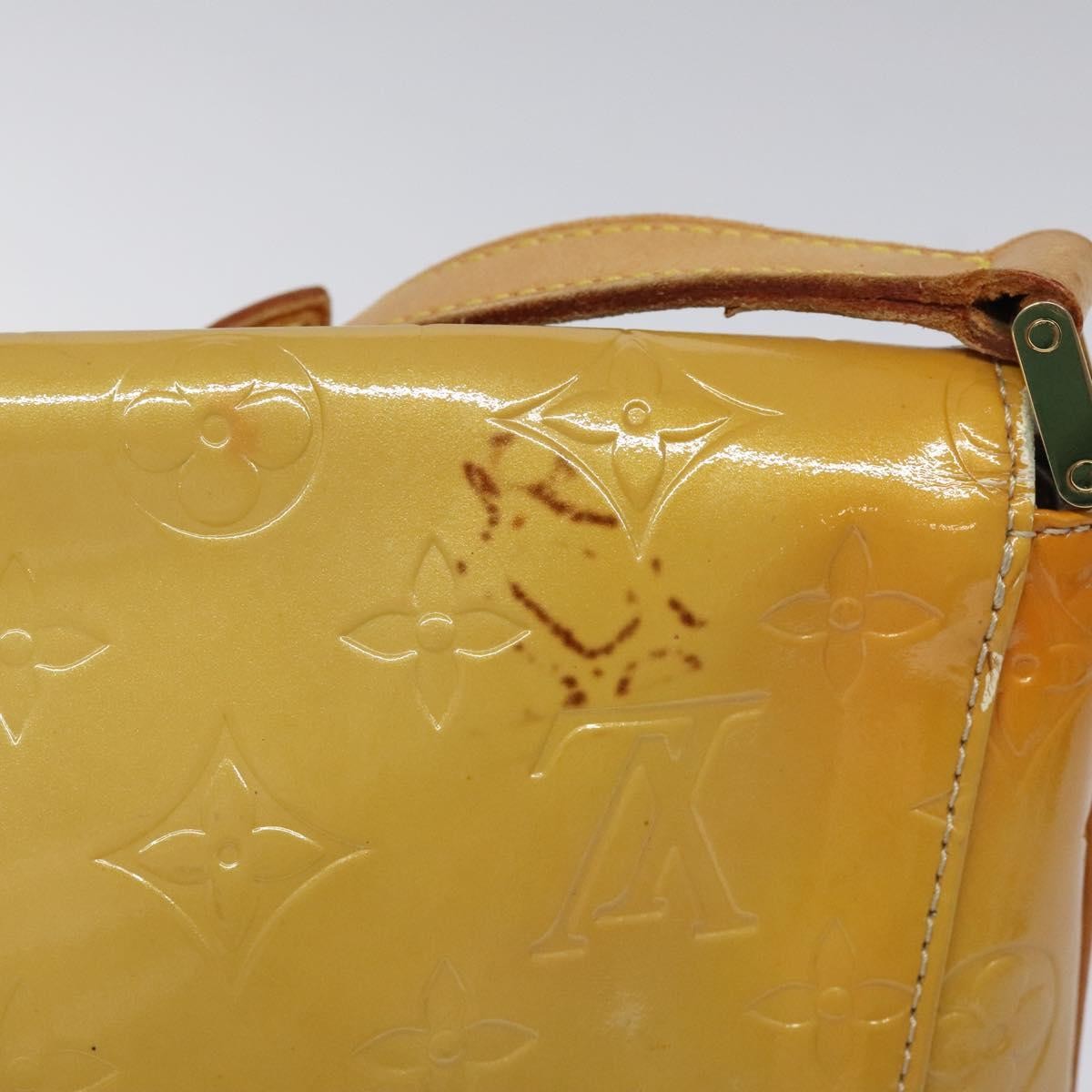 Louis Vuitton Thompson Street Handbag Monogram Vernis, BEIGE, PATENT_LEATHER, Handbag