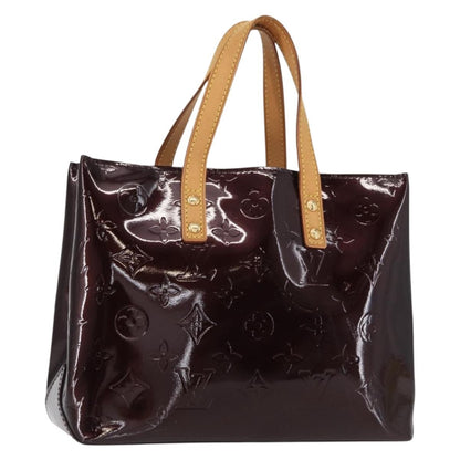 Louis Vuitton Reade Handbag Monogram Vernis, BURGUNDY, PATENT_LEATHER, Handbag
