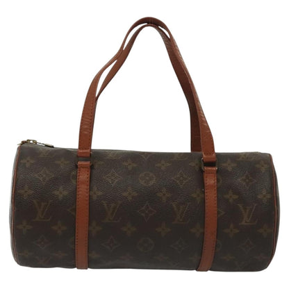 Louis Vuitton Papillon Handbag Monogram Canvas, BROWN, CANVAS, Handbag