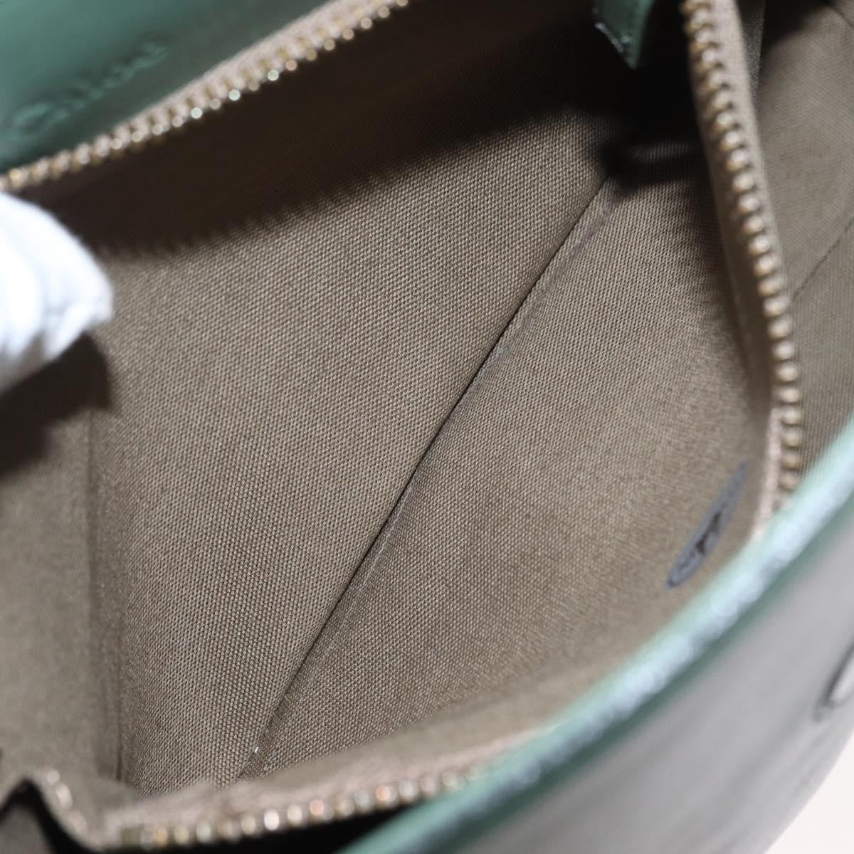 Chloe Vintage Flap shoulder bag Leather, GREEN, LEATHER, Shoulder bag