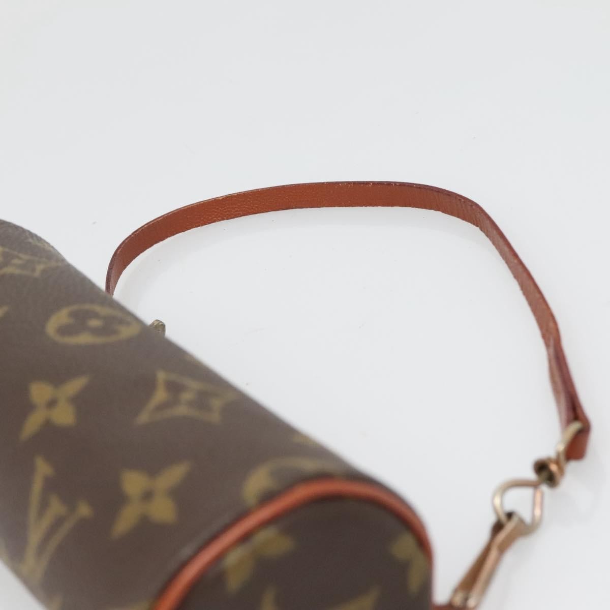 Louis Vuitton Papillon Pochette Monogram Canvas, BROWN, CANVAS, Handbag