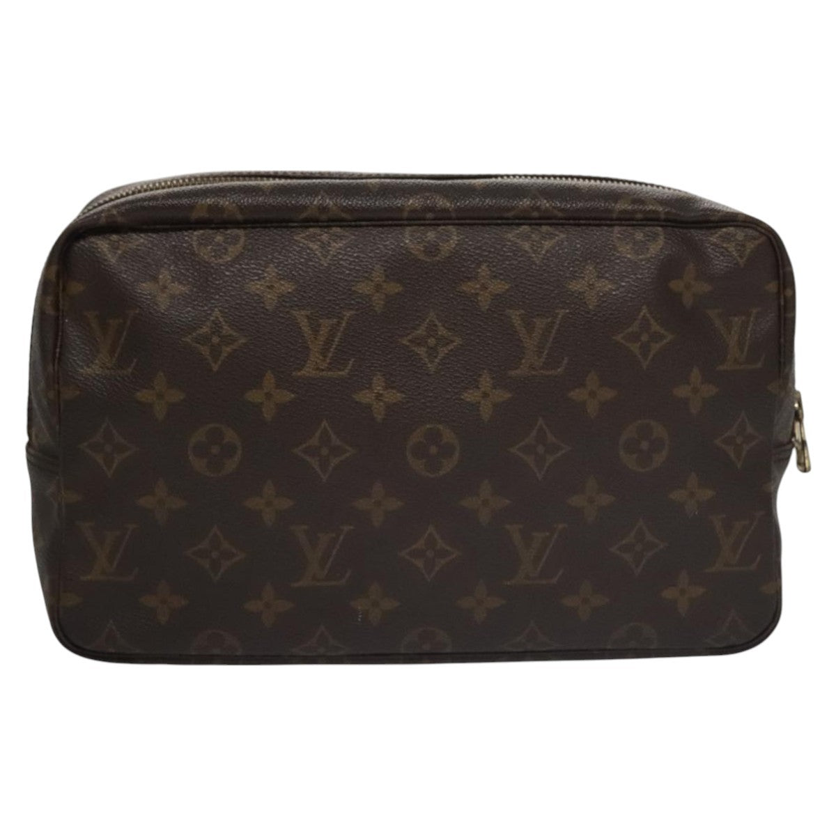 Louis Vuitton Trousse Toiletry Pouch Monogram Canvas, BROWN, CANVAS, Toiletry Case