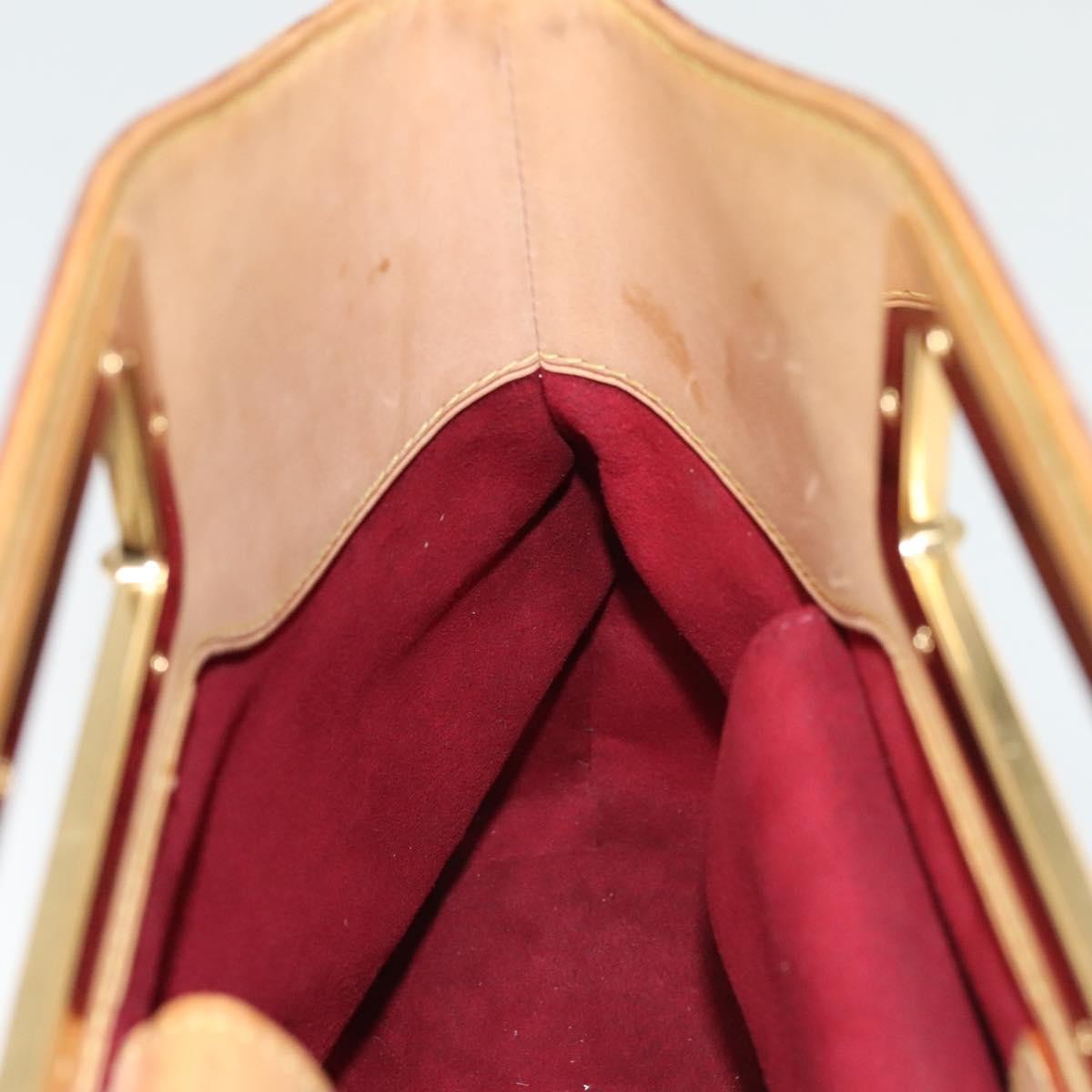 Louis Vuitton Judy Handbag Monogram Multicolor, WHITE, CANVAS, Handbag