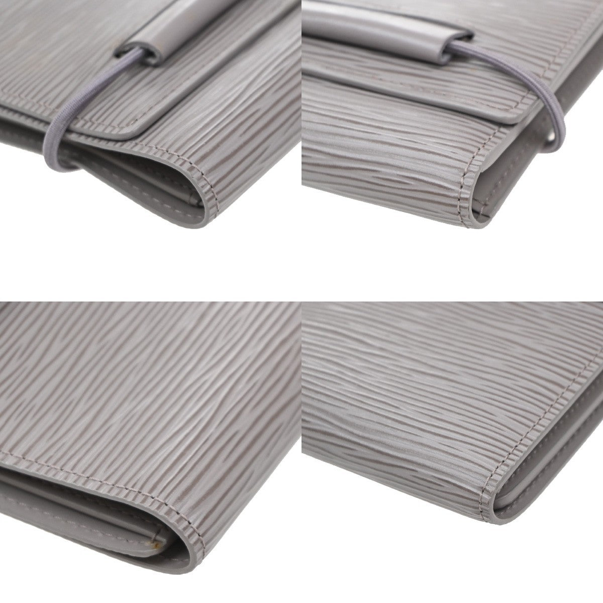 Louis Vuitton Porte Monnaie Elastique Wallet Epi Leather, PURPLE, LEATHER, Wallets