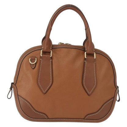 Burberry Orchard Bag Smooth Leather, BROWN, LEATHER, Handbag