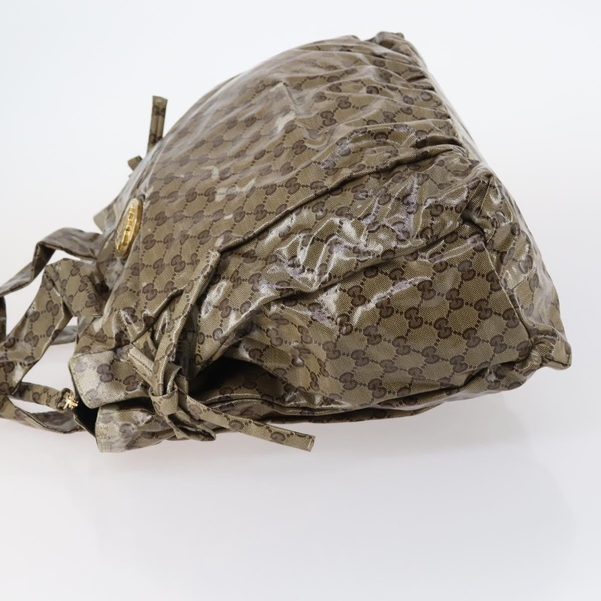 Gucci Hysteria Tote GG Coated Canvas, BEIGE, CANVAS, Tote bag