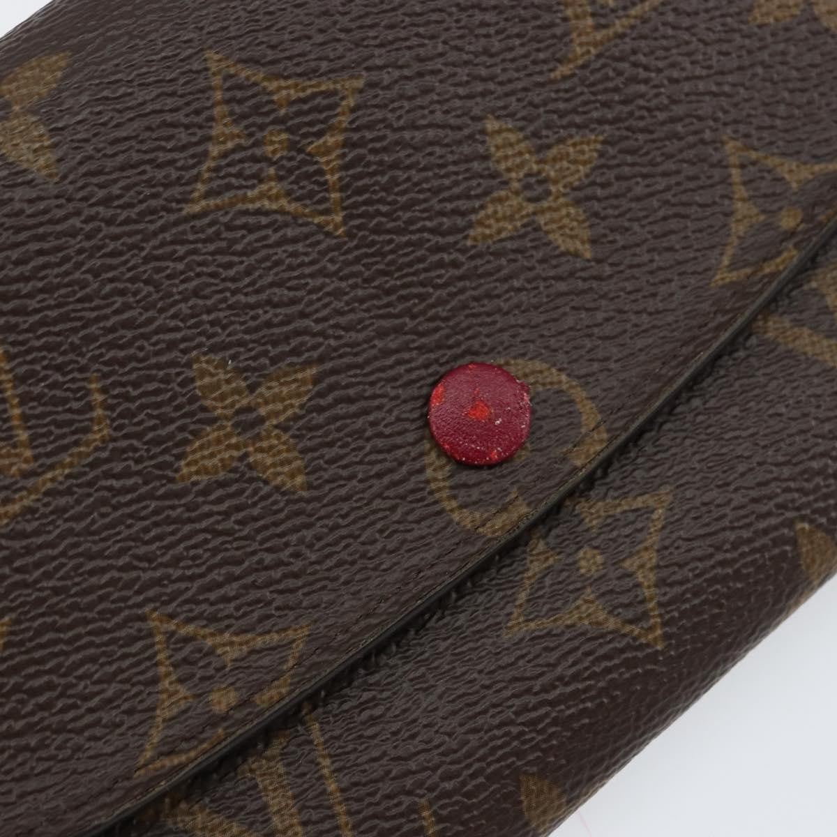 Louis Vuitton Emilie Wallet Monogram Canvas, BROWN, CANVAS, Wallets