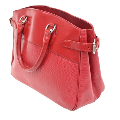 Louis Vuitton Passy Tote Epi Leather, RED, LEATHER, Tote bag