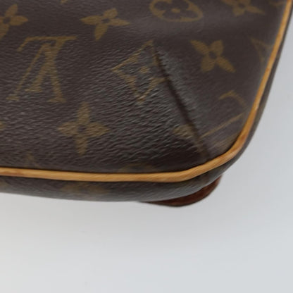 Louis Vuitton Musette Salsa Handbag Monogram Canvas, BROWN, CANVAS, Shoulder bag