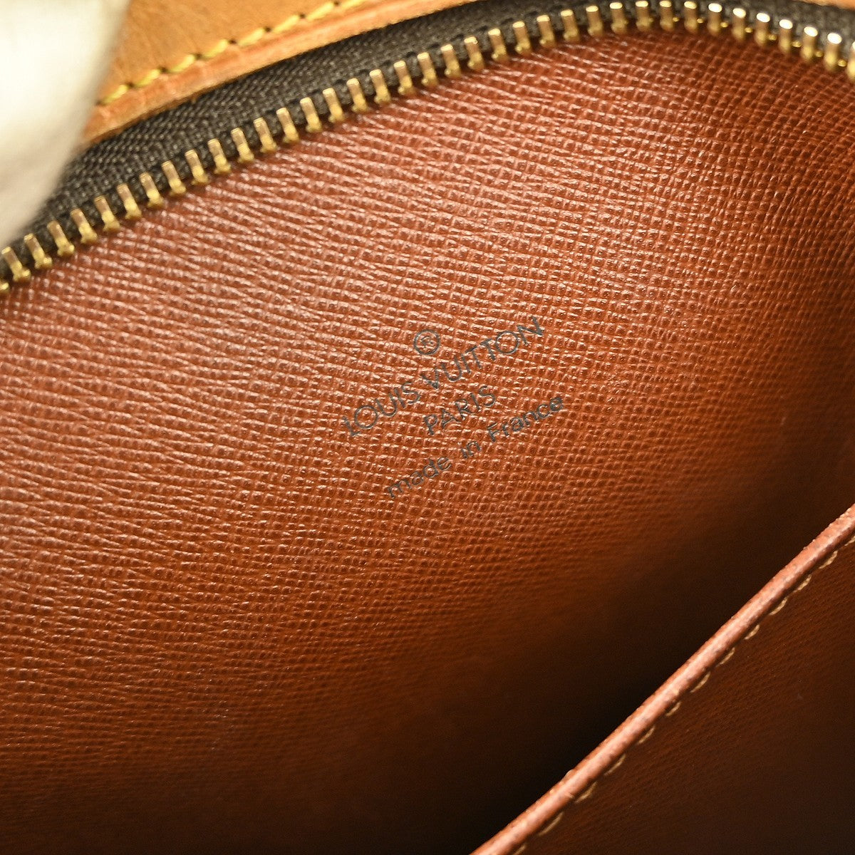 Louis Vuitton Drouot Handbag Monogram Canvas, BROWN, CANVAS, Shoulder bag