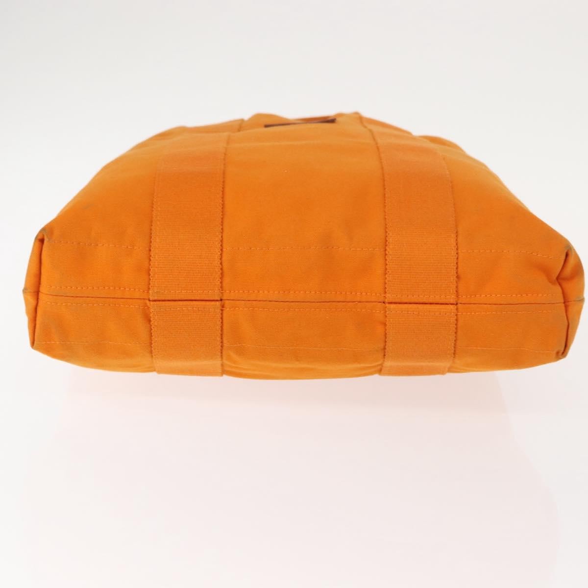 Hermes Fourre-tout Herline Fourre-tout Herline, ORANGE, CANVAS, Tote bag