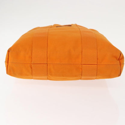 Hermes Fourre-tout Herline Fourre-tout Herline, ORANGE, CANVAS, Tote bag