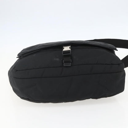 Prada Vintage Shoulder Bag Tessuto, BLACK, NYLON, Shoulder bag