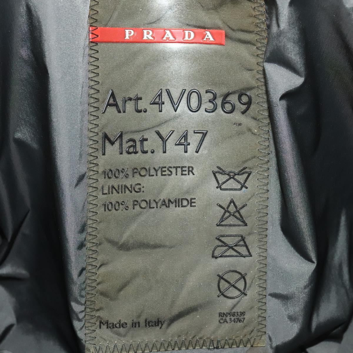 Prada Travel Boston Bag Nylon, NAVY, NYLON, Travel bag