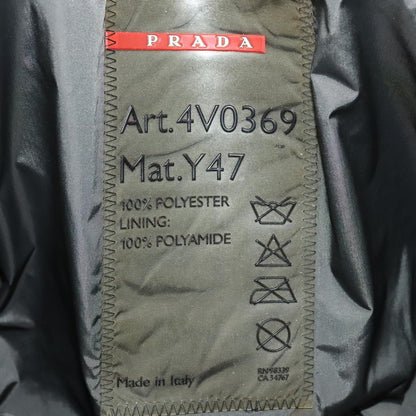 Prada Travel Boston Bag Nylon, NAVY, NYLON, Travel bag