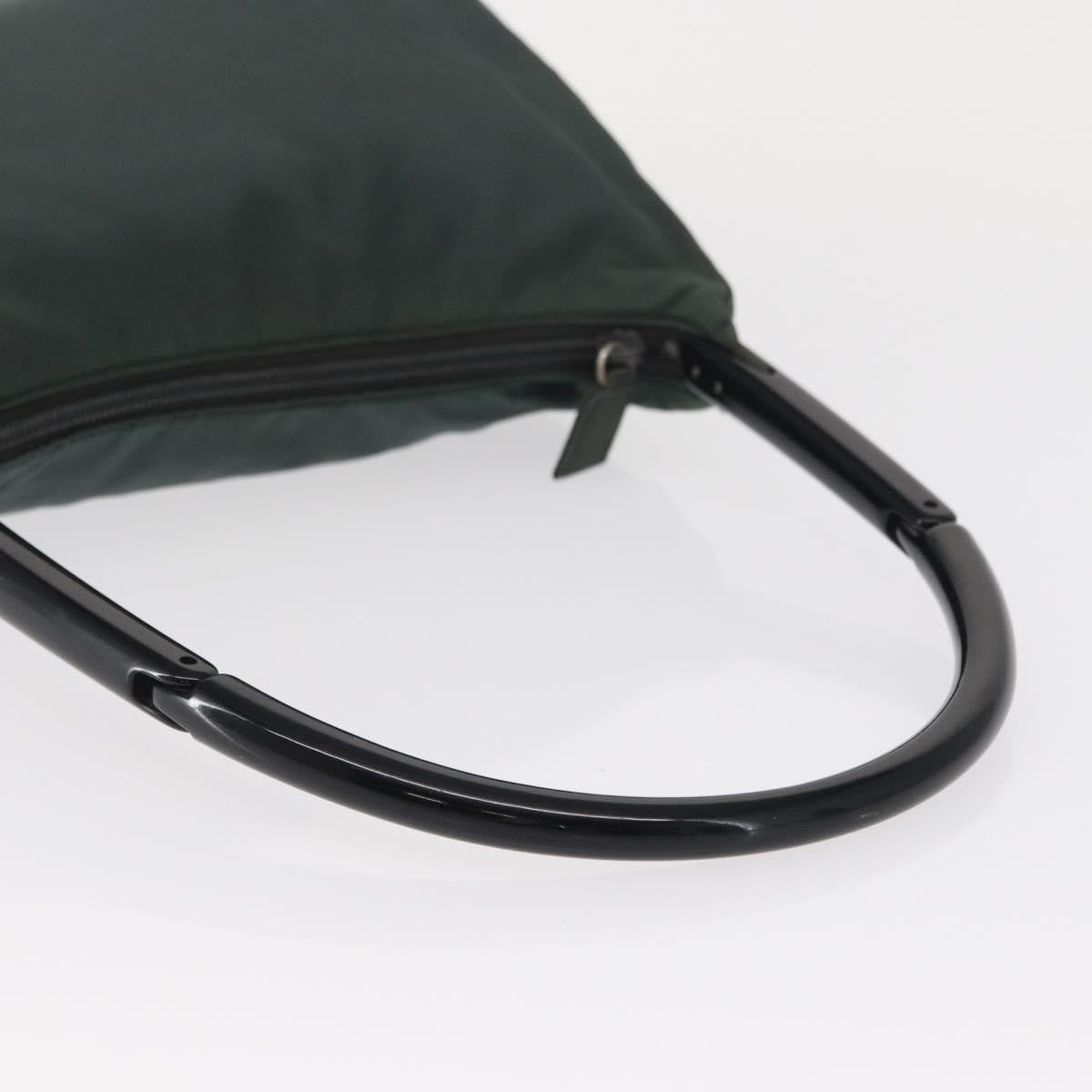 Prada Vintage Shoulder Bag Tessuto, GREEN, NYLON, Shoulder bag