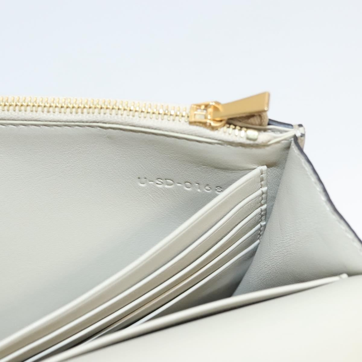 Celine Chain Shoulder Bag Leather, GRAY, LEATHER, Shoulder bag