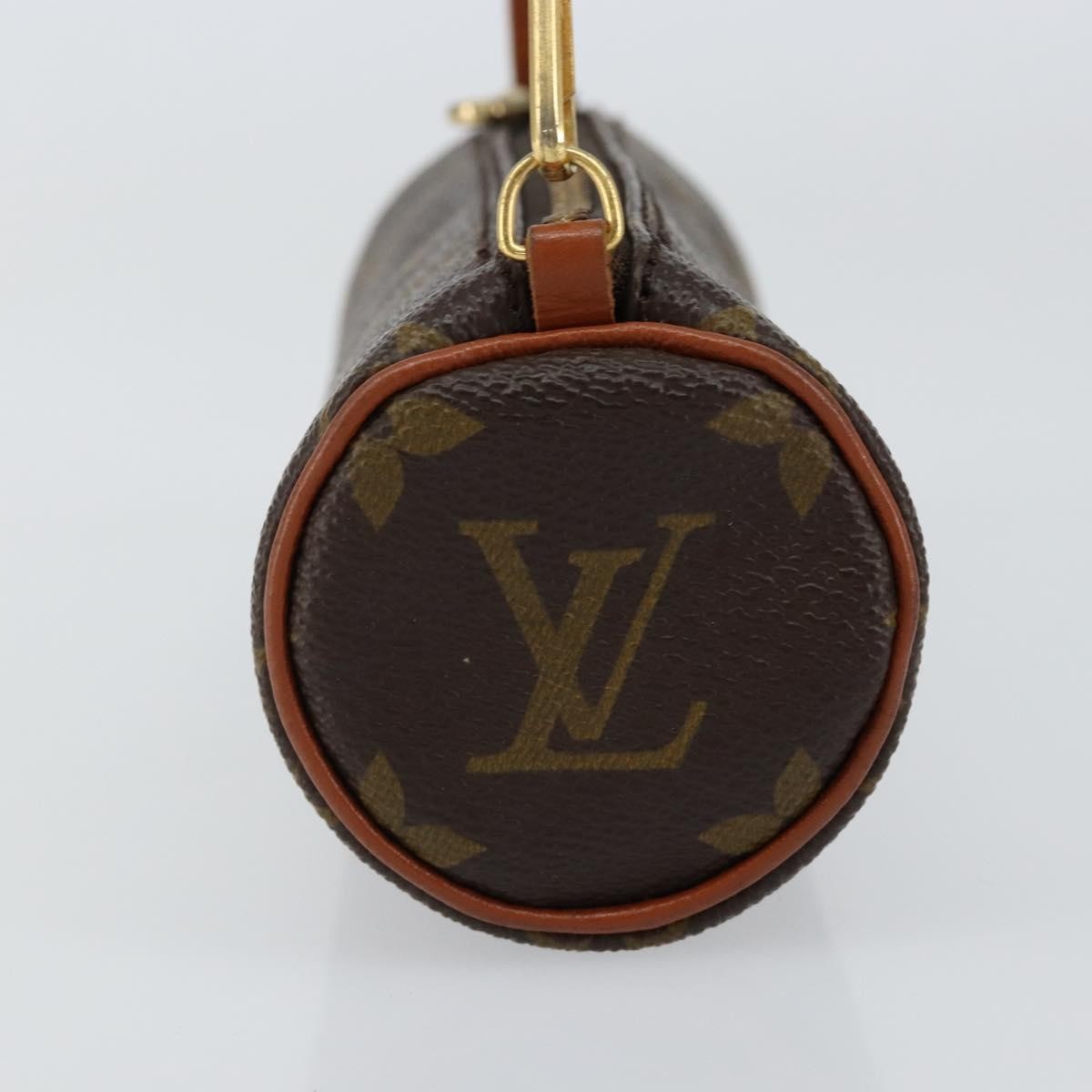 Louis Vuitton Papillon Pochette Monogram Canvas, BROWN, CANVAS, Clutche & pouche