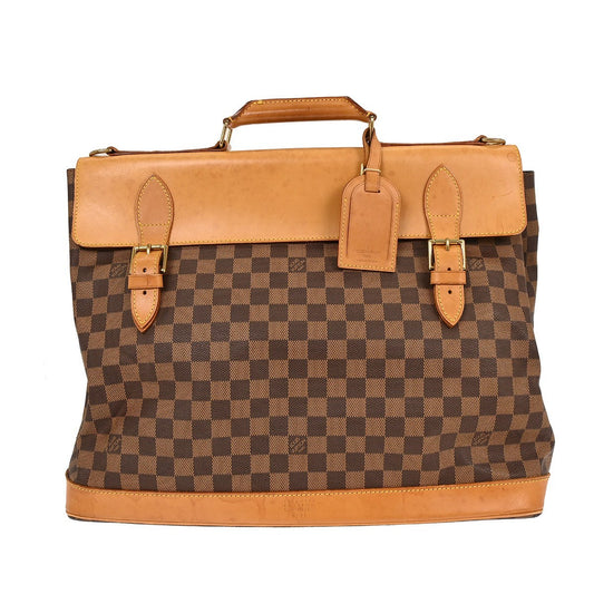 Louis Vuitton West End Handbag Centenaire Damier, BROWN, CANVAS, Travel bag