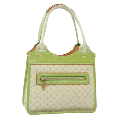 Louis Vuitton Kathleen Tote Mini Lin, GREEN, CANVAS, Tote bag