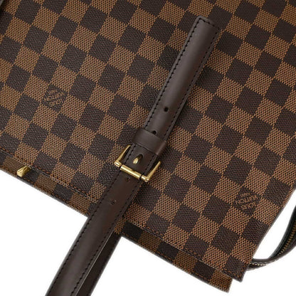Louis Vuitton Chelsea Handbag Damier, BROWN, CANVAS, Tote bag