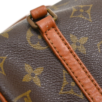 Louis Vuitton Papillon Handbag Monogram Canvas, Brown, Canvas, Handbag
