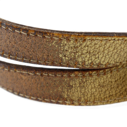 Gucci Belted Tote GG Coated Canvas, BROWN, CANVAS, Handbag