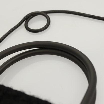 Salvatore Ferragamo Gancini handbag Wool, BLACK, WOOL, Handbag