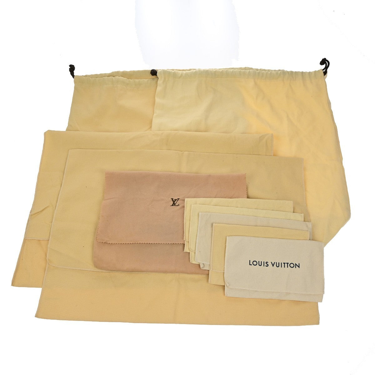 Louis Vuitton Dust bags Beige, BEIGE, CANVAS, Travel bag