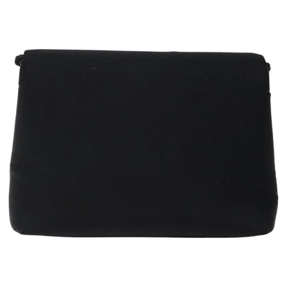 Chanel Vintage Camellia Flap Crossbody Bag Silk, BLACK, SILK, Shoulder bag