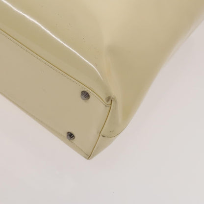 Christian Dior Vintage Lady Dior Patent Patent leather, BEIGE, PATENT_LEATHER, Handbag