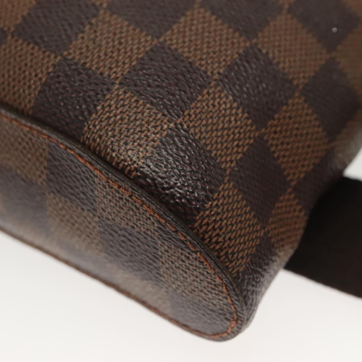 Louis Vuitton Geronimos Waist Bag Damier, BROWN, CANVAS, Shoulder bag
