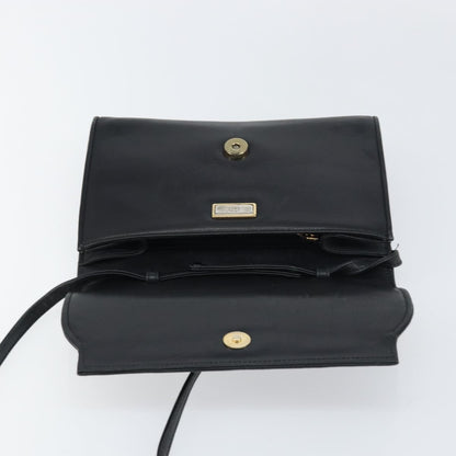 Gucci Vintage Shoulder Bag Leather, BLACK, LEATHER, Shoulder bag