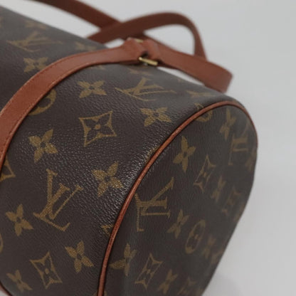 Louis Vuitton Papillon Handbag Monogram Canvas, BROWN, CANVAS, Handbag