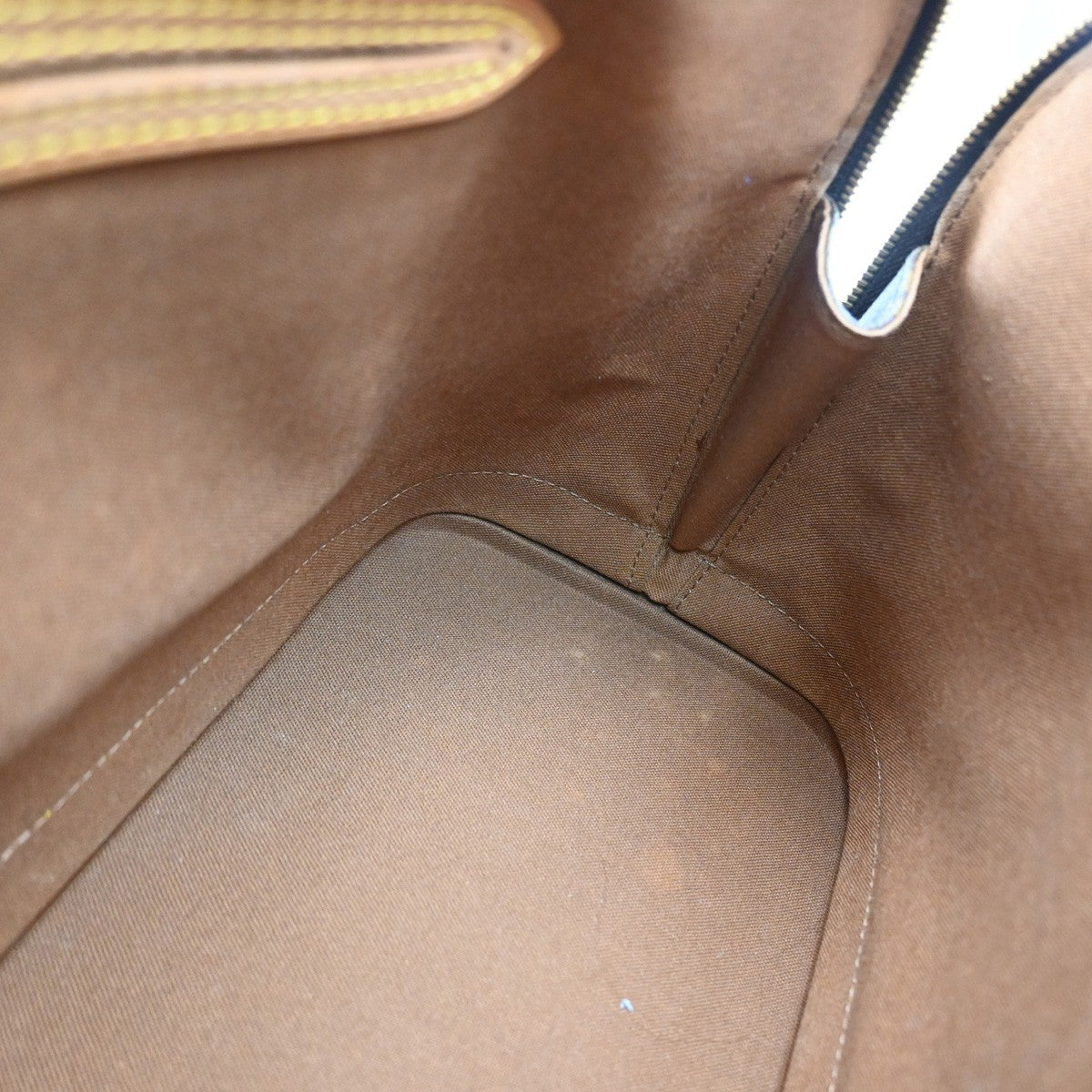 Louis Vuitton Alma Voyage Handbag Monogram Canvas, BROWN, LEATHER, Handbag