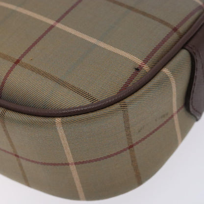 Burberry Nova check Pochette Canvas, BEIGE, CANVAS, Clutche & pouche