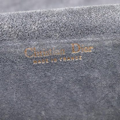 Christian Dior Vintage Shoulder Bag Leather, BLACK, LEATHER, Shoulder bag