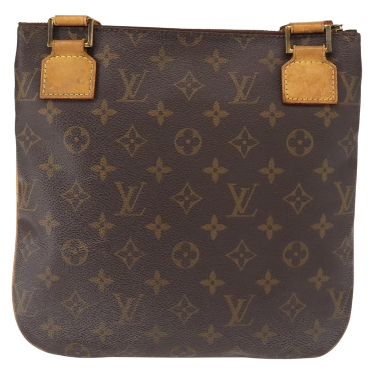 Louis Vuitton Bosphore Pochette Monogram Canvas, BROWN, CANVAS, Shoulder bag
