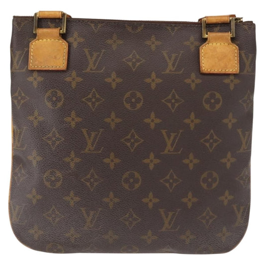 Louis Vuitton Bosphore Pochette Monogram Canvas, BROWN, CANVAS, Shoulder bag