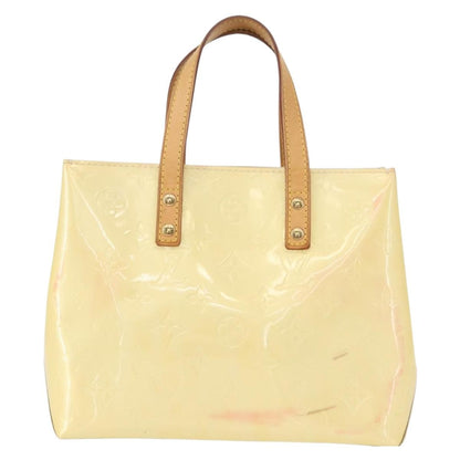 Louis Vuitton Reade Handbag Monogram Vernis, BEIGE, PATENT_LEATHER, Tote bag