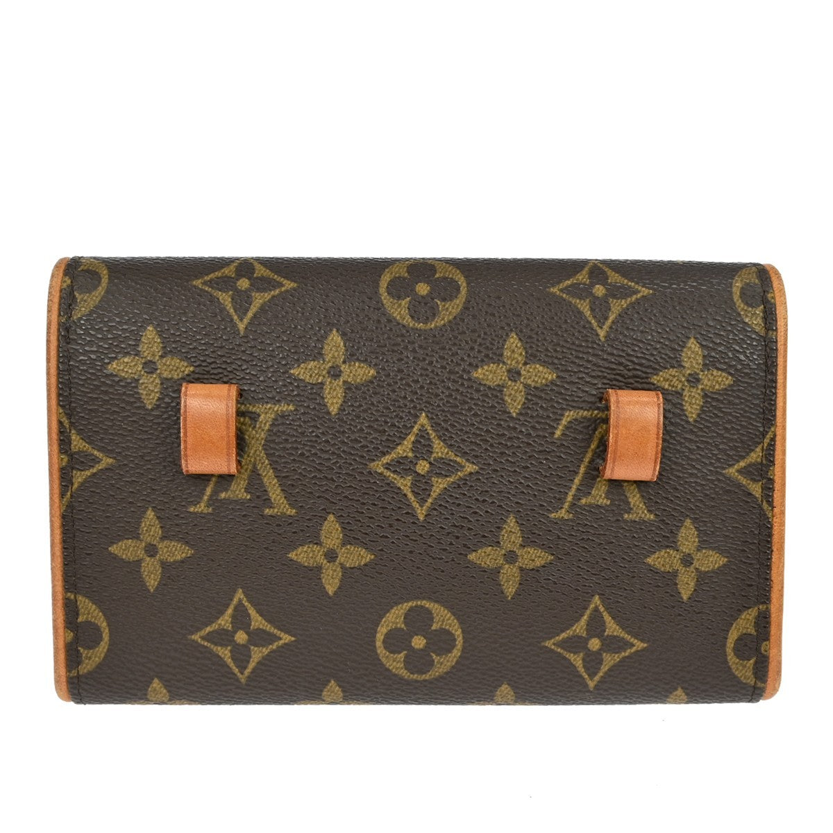 Louis Vuitton Florentine Pochette Monogram Canvas, Brown, Canvas, Clutch