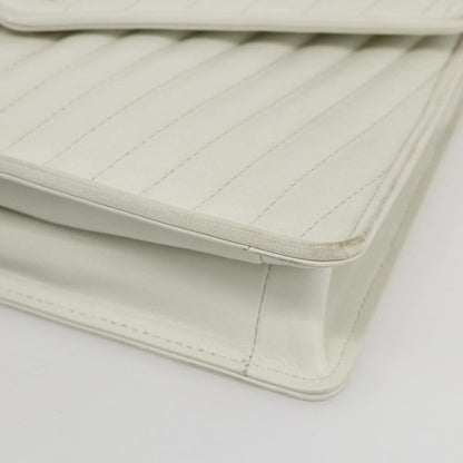 Valentino Garavani Vintage shoulder bag Leather, WHITE, LEATHER, Shoulder bag