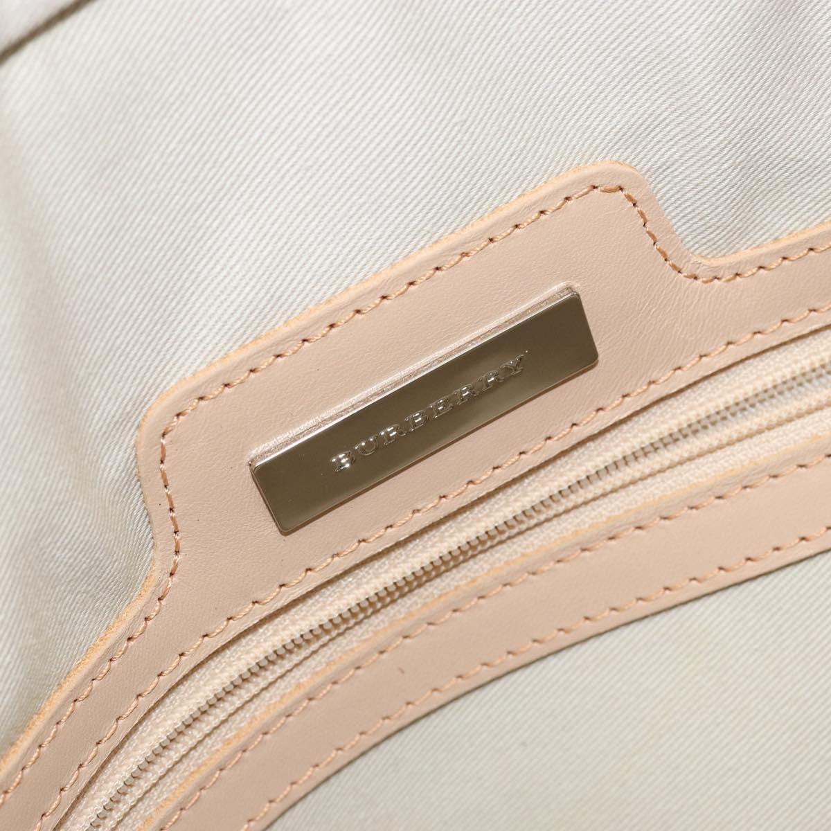 Burberry Nova Check Tote Canvas and Leather, BEIGE, CANVAS, Tote bag