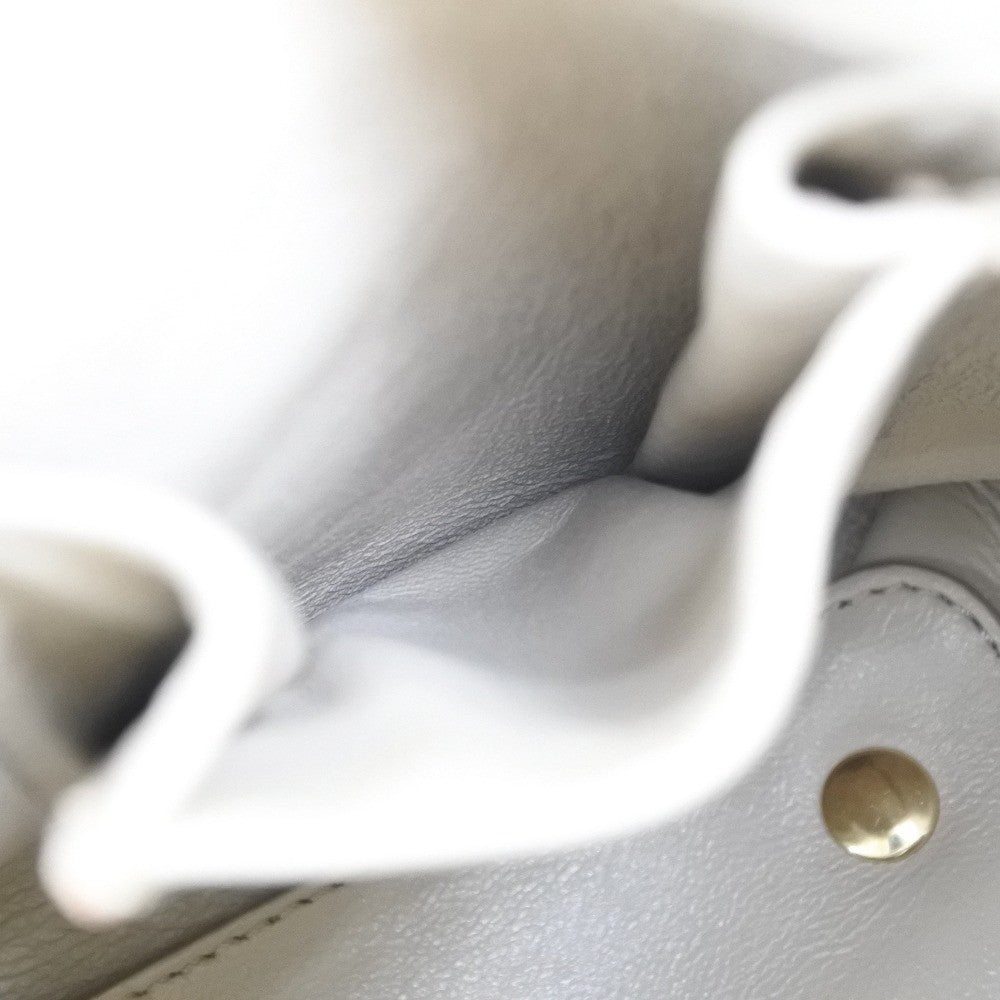 Salvatore Ferragamo Gancini Lock Flap Tote Leather, BLACK, LEATHER, Tote bag