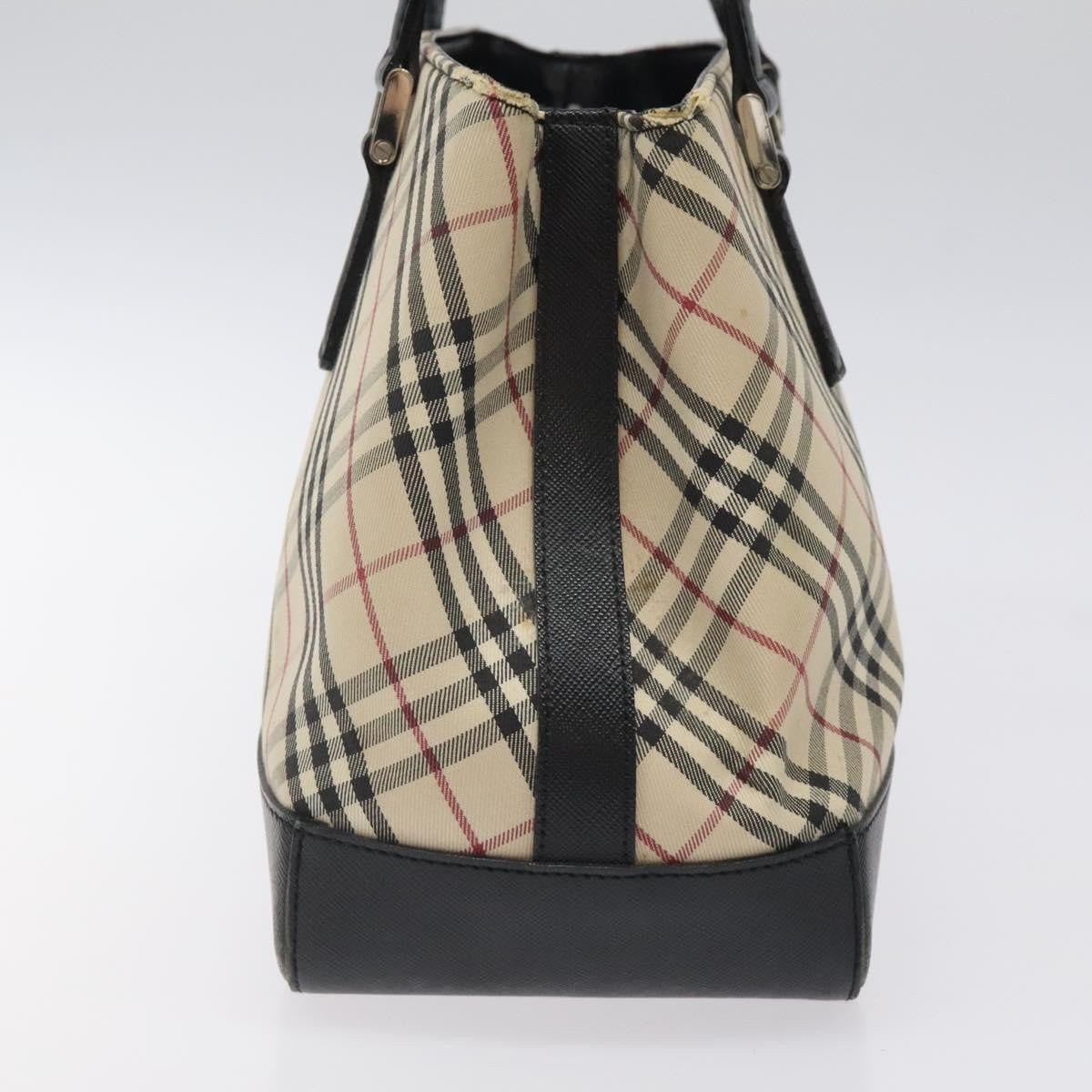 Burberry Nova Check Handbag Nova Check Canvas and leather, BEIGE, CANVAS, Handbag