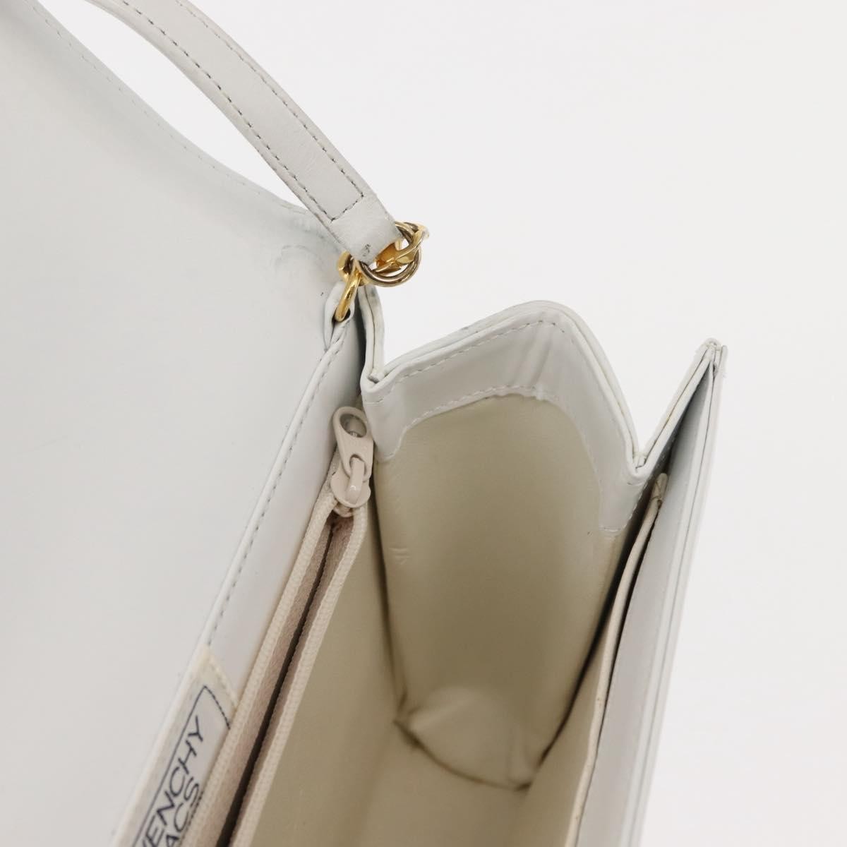Givenchy Shoulder Bag Leather, WHITE, LEATHER, Shoulder bag