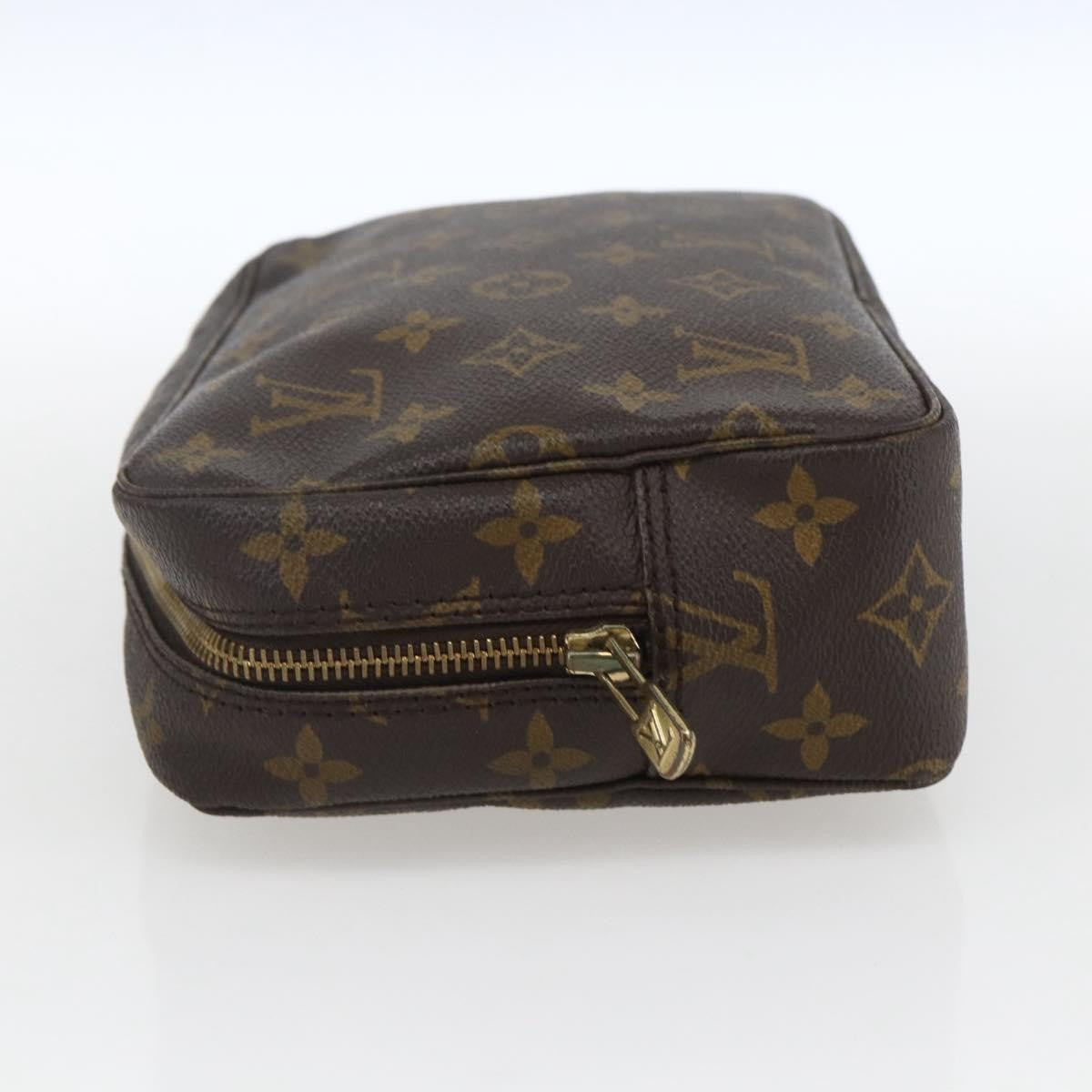 Louis Vuitton Trousse Toilette Monogram Canvas, BROWN, CANVAS, Clutche & pouche